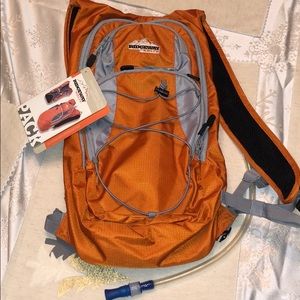 Orange camelbak